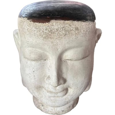 PTMD - Beeld Makayla - Wit - 47x47x55cm