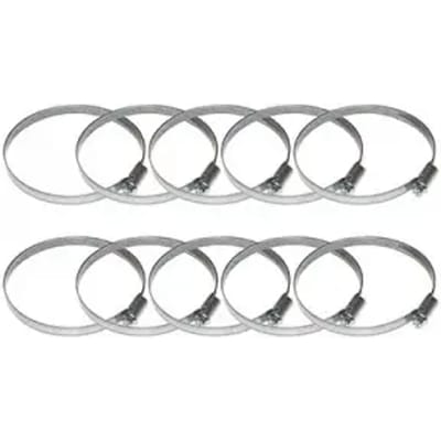 Set van 10 metalen klemmen voor motoren Brazoline Serflex 80 x 100