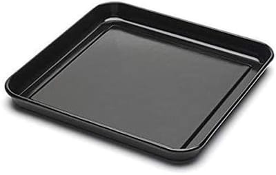 Bakvorm Vierkant - Ovenplaat Bakplaat - Bakken en Braden - Duurzame Emaille Coating - 30x30cm - Zwart