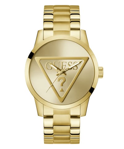 Guess Badge GW0782G1 Horloge - Staal - Goudkleurig - Ø 44 mm