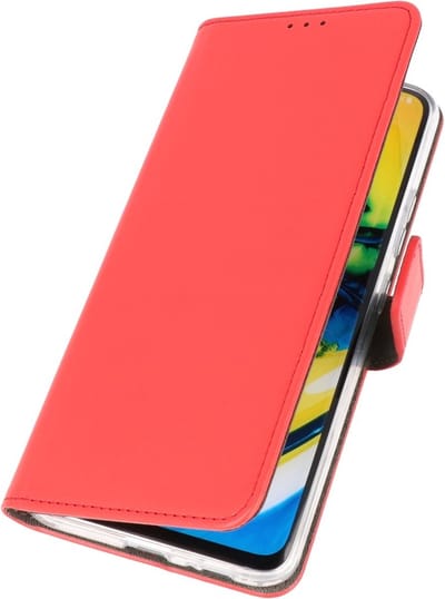 Booktype Telefoonhoesjes - Bookcase Hoesje - Wallet Case - Geschikt voor Samsung Galaxy A70e - Rood