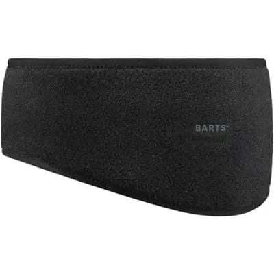 BARTS Fleece Headband Hoofdband Unisex - Zwart - One Size