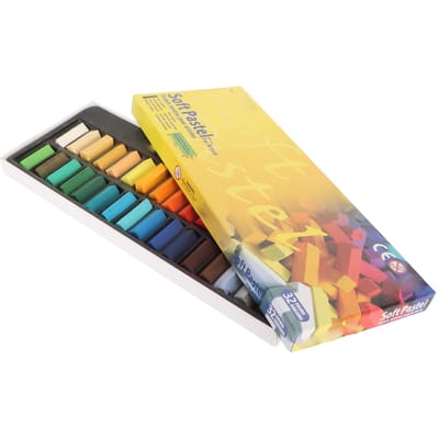 32 Kleuren Zachte Pastels voor Kunstenaars Zachte Krijt Pastels Stift voor Knutselprojecten Tekenen Mengen Lagen Aanbrengen Schaduwen