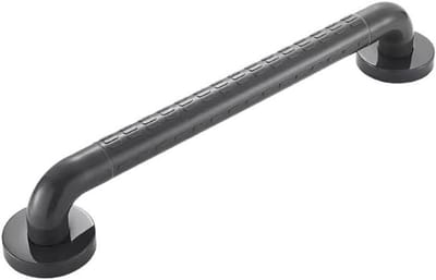 Douchebeugel - Veiligheidsgreep Badkamer - Veilig Douchen - Antislip Oppervlak - 60 cm - Gunmetal Grijs