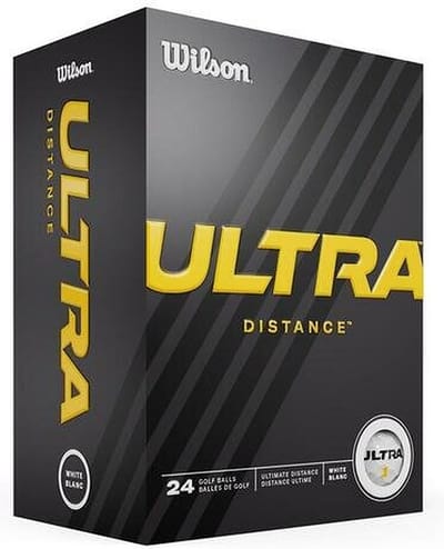 Wilson Ultra Golfballen - Wit - 24 Stuks