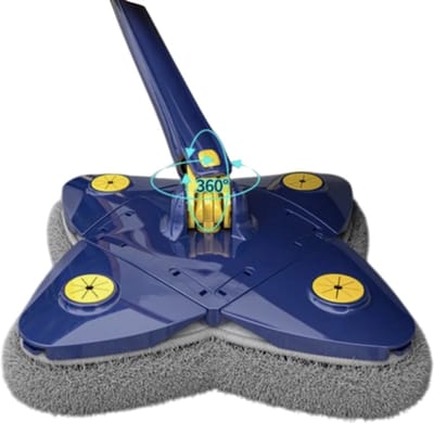 Driehoek 360 Multifunctionele Krachtige Reiniging Mop Schoonmaken Van Tegels Vloer Laminaat En Muren Huishoudelijke Plafond Telescopische Borstel Zelflozend Schoonmaak Tool