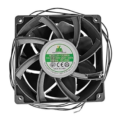 Polar ventilatormotor