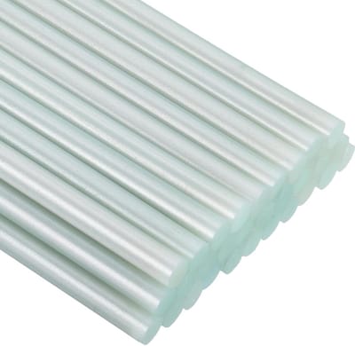 Heetlijmsticks - Lijmsticks lijmpistool - Repareren decoreren knutselen - Sterke viscositeit EVA-materiaal - 7mm x 100mm - Metallic groen