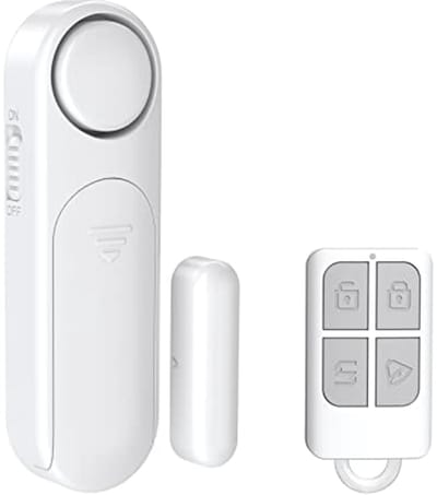 Draadloze Deur Sensor Alarm met Afstandsbediening voor Thuis - Inbraakdetectie met Chime en 120dB Geluid