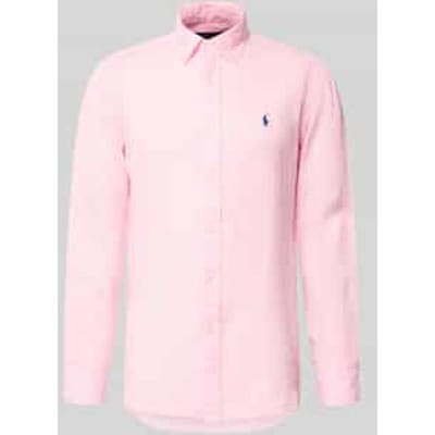 Overhemd Lange Mouw Polo Ralph Lauren CHEMISE COUPE DROITE EN LIN