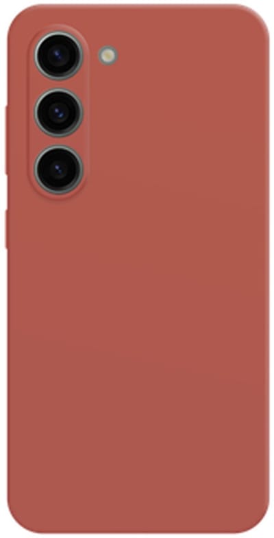 Just in Case hoesje geschikt voor Samsung Galaxy S23 Hoesje - Color Backcover - Rood