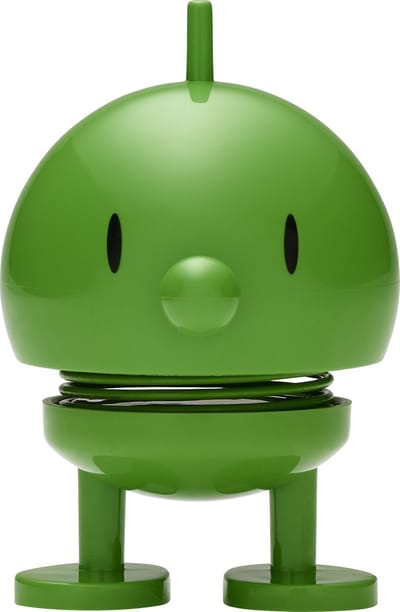 Hoptimist Bumble Beeldje - S - Groen - Beeldjes Decoratie voor Kantoor, Kamer en Woonkamer - Cadeau Idee voor Mannen, Vrouwen en Kinderen