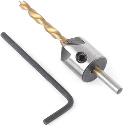 Dailygoody - Houtbewerking Verzinkboor Spiraalboren Set - Timmertool
