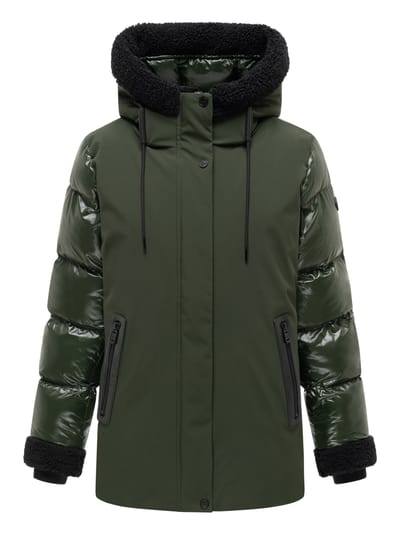 Navahoo dames winterjas Herzschmelz 14 met capuchon