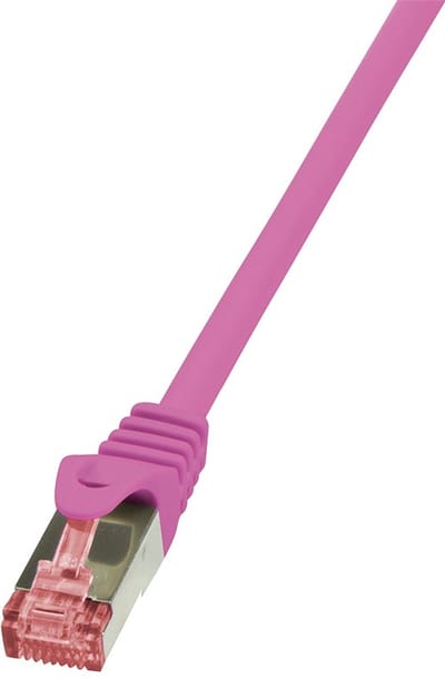 Logilink  - Netwerkkabel - RJ45 - 1 m - Roze
