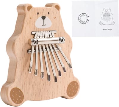 Vingerpiano - Duimpiano - Muziek Maken - 8 Toetsen - 11.6 x 10.6 x 3.3 cm