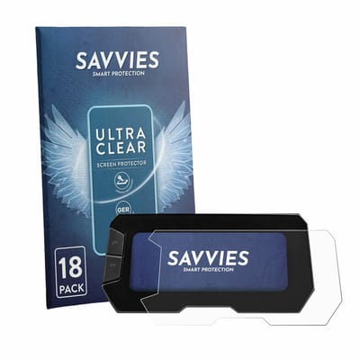 Savvies - Screenprotector voor Honda CB125R 2022 - Folie Beschermfolie transparant 18 Stuks