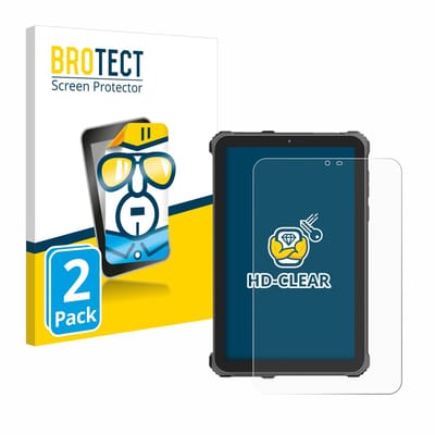 BROTECT - Screenprotector voor Oukitel RT3 Pro - Folie Beschermfolie transparant 2 Stuks