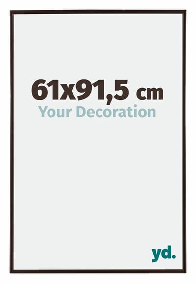 Your Decoration - Fotolijst 61x91,5 cm - Kunststof - Antraciet - Evry