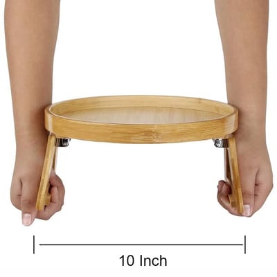 ML 6 Dienblad -Tafel bank-TV Snack Dienblad-houten Bank Dienblad-Koffiesnacks