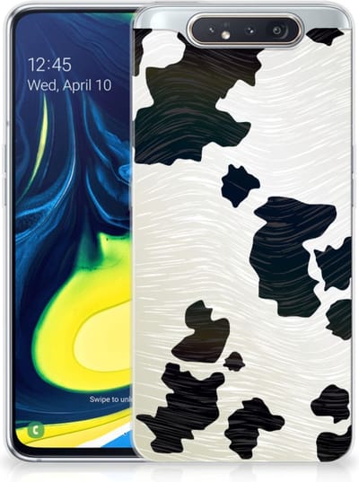 Samsung Galaxy A80 TPU Hoesje Koeienvlekken