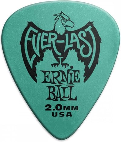 Ernie Ball Everlast Delrin Pick 6-pack plectrum 2.00 mm