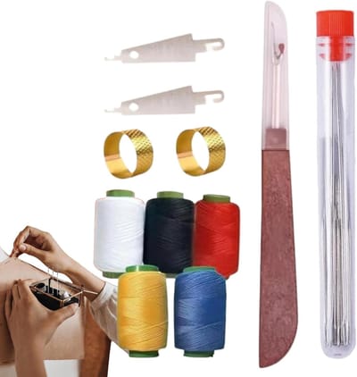 GkgWuxf Naaigereedschap Set | Borduren Naaiwerk Handreparatie Gereedschap - Compleet Breikits Multifunctionele Handwerken Accessoires Voor Enthousiastelingen Professionals Volwassenen Beginners