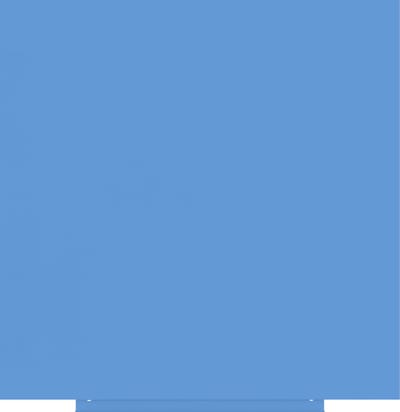 Rocada whiteboard - Skincolour - 100x100cm - blauw gelakt - RO-6425R-630