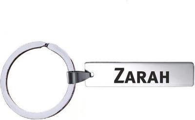 Sleutelhanger Met Naam - Zarah - RVS