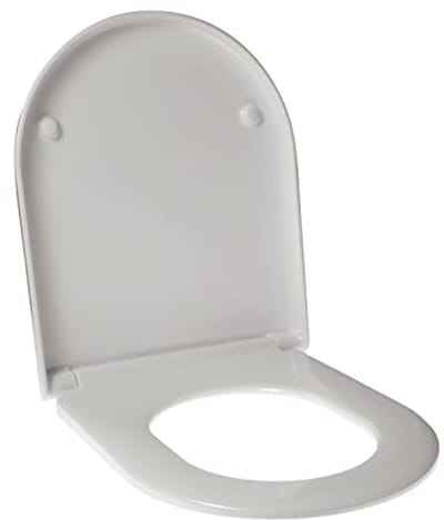 Toiletbril Duroplast met roestvrijstalen scharnieren en soft-close systeem