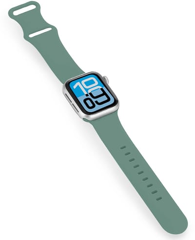 Bandje Geschikt voor Apple Watch 1, 2, 3, 4, 5, 6, 7, 8, 9, SE - 38/40/41 mm Siliconen Verstelbaar Polsband - Horloge Bandje - Cactus