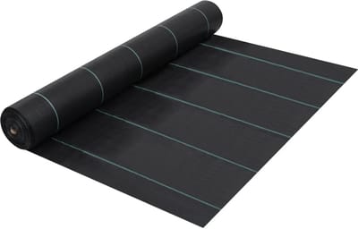 Worteldoek 2x50m Zwart Wortelbegrenzing en Onkruidwering