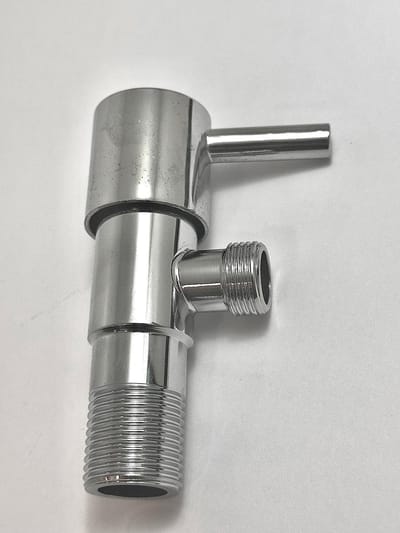 luxe Hoekstop kraan -Noor Bouw- Hoekstopkraan- 1/2 x 1/2 - Chroom