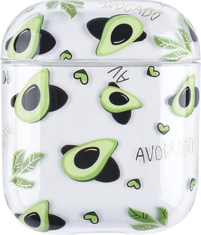 AirPods Case "Avocado" - Airpods hoesje - Airpods case - Beschermhoes voor AirPods 1/2