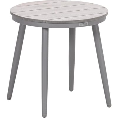 Garden Impressions Margriet bijzettafel Ø50cm - taupe - light teaklook