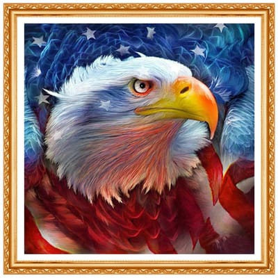 5D DIY Diamond Painting Papegaai Vogels Steentjes Foto van Crystal Handwerken 20X30CM brown