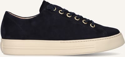 Paul Green 4081 Sneakers - Suède - Dames - Blauw - Maat 37,5