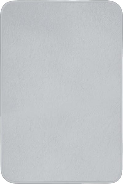 Badmat 60x90 cm - Antislip - Interieur - Grijs - Licht - Badmatten voor badkamer - Badkamermat - Douchemat - Badkamer mat