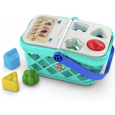 Magic touch winkelmand met vormenstoof - Hape - Baby Einstein - vanaf 6 maanden