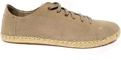 Toms Lena Dames Veterschoen 10011829 Desert Taupe Suede Maat 36