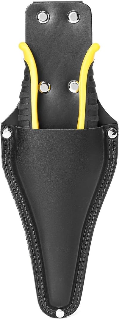 etui voor snoeischaar, echt lederen snoeischaar, lederen holster, gereedschapshouder, riemhouder voor riem, tas voor tang, schaar of tas voor tuinmessen