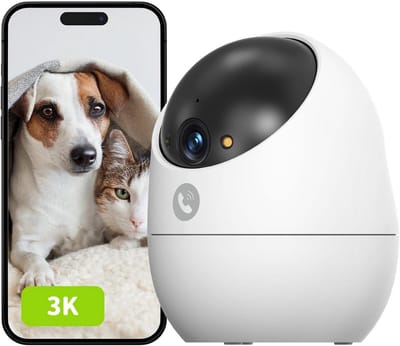 Hondencamera - Huisdiercamera - Babyfoon met Camera en App - Baby Monitor - Full HD - Veilig