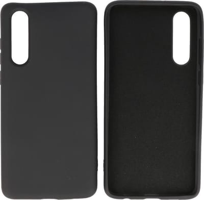 Bestcases Fashion Telefoonhoesje Backcover Huawei P30 - Zwart