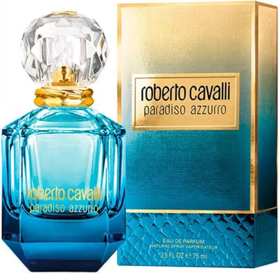 roberto cavalli paradiso azzuro woman edp 75 ml spray