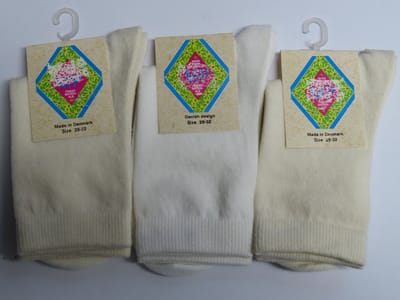 Sokken - 3 Pack - Unie - Ecru , wit , ecru - 29 / 32