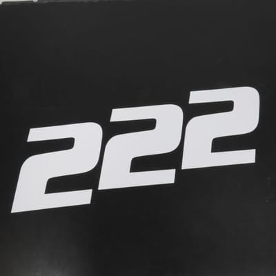 3 autocollant stickers numéro de course adhésif chiffre 2 blanc 20x25cm pour moto