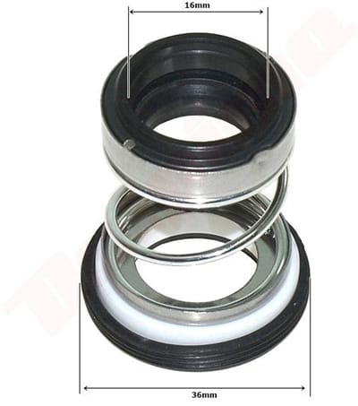 Keerring passend op POMPY WODY 16x36mm