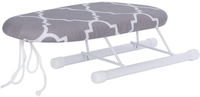 Dailygoods- Strijkplank Multifunctioneel - Opvouwbaar - Antislip Voetafdekking - Afneembare/Wasbare Hoes - Ruimtebesparend - 10,2 x 4,3 x 3,1 Inch - Strijktafel