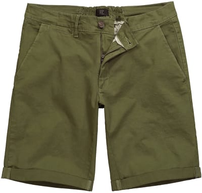 JP 1880 - Heren - Chino-bermuda Buik-Fit Regular Fit - Varengroen - Maat 56