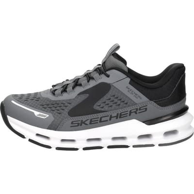 Skechers GLIDE-STEP PLUS - VISTA-LANE Jongens Instappers - Charcoal / Zwart
